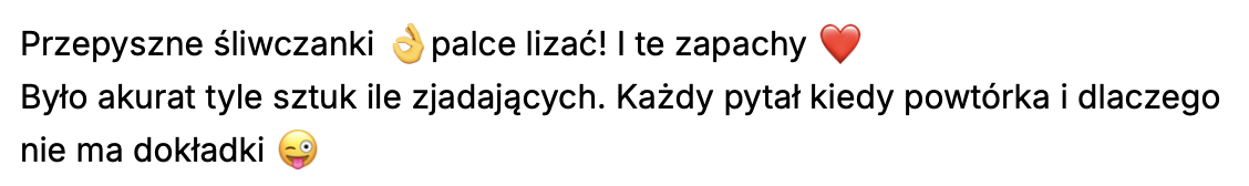 Opinia klienta